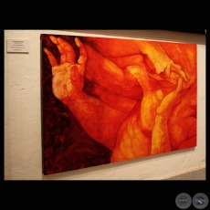 EL JUICIO, 2010 - Técnica mixta de JORGE OCAMPOS ROA